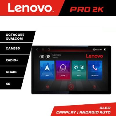 Navigatie Seat Ateca Lenovo PRO 4+64 13 inch 2K android 4G DSP gps internet  8Core