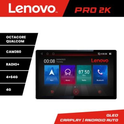 Navigatie Toyota 2DIN K-TY2DIN Lenovo PRO 4+64 13 inch 2K android 4G DSP gps internet  8Core