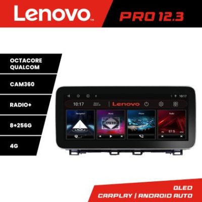 Navigatie Mazda 3 2014-2019 K-463 Lenovo PRO 8+256 12.3 inch qled android 4G DSP gps internet  8Core