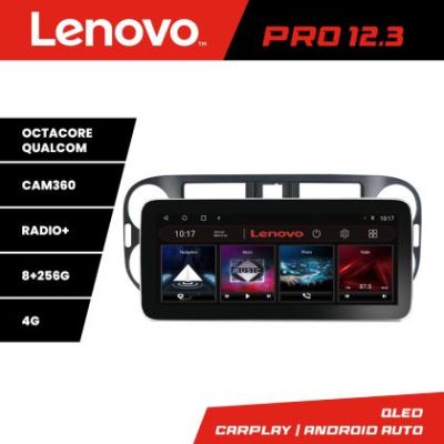 Navigatie VW Tiguan 2009-2015 Lenovo PRO 8+256 12.3 inch qled android 4G DSP gps internet  Kit-489v2