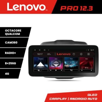 Navigatie Jeep Renegade K-500 Lenovo PRO 8+256 12.3 inch qled android 4G DSP gps internet  8Core