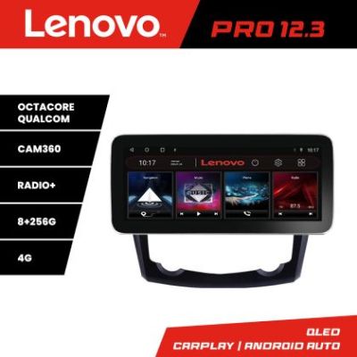 Navigatie Renault Kadjar K-9030 Lenovo PRO 8+256 12.3 inch qled android 4G DSP gps internet  8Core