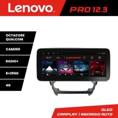 Navigatie Toyota Avensis 2015-2019 Lenovo PRO 8+256 12.3 inch qled android 4G DSP gps internet  Kit-avensis-15+EDT-E