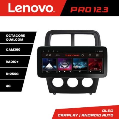 Navigatie Dodge Caliber 2010-2012 K-caliber Lenovo PRO 8+256 12.3 inch qled android 4G DSP gps internet S