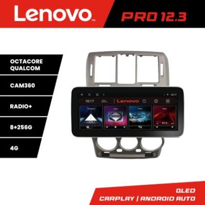 Navigatie Hyundai Getz 2002-2010 Lenovo PRO 8+256 12.3 inch qled android 4G DSP gps internet  kit-getz