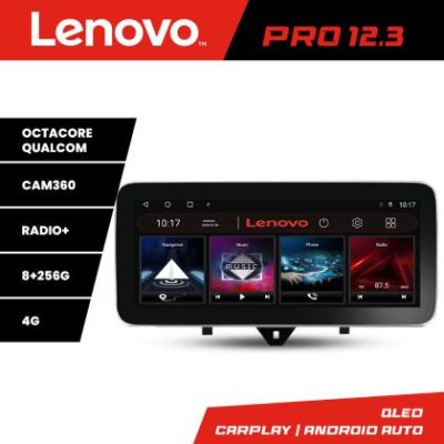 Navigatie Smart For Two 2010-2015 K-Smart10 Lenovo PRO 8+256 12.3 inch qled android 4G DSP gps internet