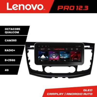 Navigatie Ford Transit 2019- varianta cu radio cd simplu Lenovo PRO 8+256 12.3 inch qled android 4G DSP gps internet  Kit-transit-2019-a