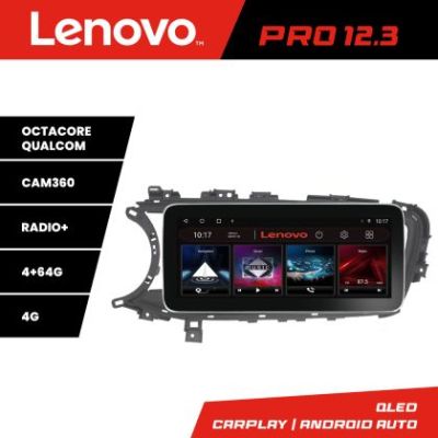 Navigatie Mitsubishi ASX 2017-2021 model facelift Lenovo PRO 4+64 12.3 inch qled android 4G DSP gps internet  Kit-091-v2