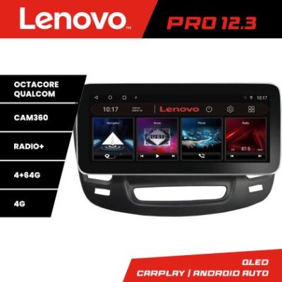 Navigatie Chrysler 200 2015-2019 Lenovo PRO 4+64 12.3 inch qled android 4G DSP gps internet  Kit-200C