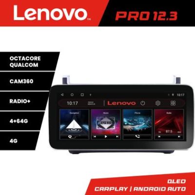 Navigatie VW Polo 2014- K-655 Lenovo PRO 4+64 12.3 inch qled android 4G DSP gps internet  8Core