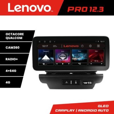 Navigatie Kia Ceed 2018-2020 Lenovo PRO 4+64 12.3 inch qled android 4G DSP gps internet  KIT-ceed18