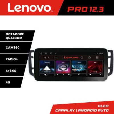 Navigatie vw crafter 2018- K-CRAFTER Lenovo PRO 4+64 12.3 inch qled android 4G DSP gps internet  C