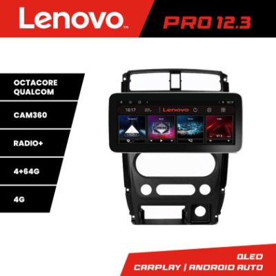 Navigatie Jimny 2007-2016 K-Jimny07 Lenovo PRO 4+64 12.3 inch qled android 4G DSP gps internet 8Core