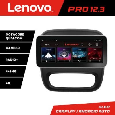 Navigatie Renault Trafic 2014-2017 K-rt09 Lenovo PRO 4+64 12.3 inch qled android 4G DSP gps internet  Q