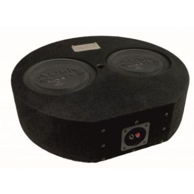 Subwoofer pasiv cu incinta 14L Audio-Systems SUBFRAME R10 FLAT-2 EVO2, 600 watts, 2 ohm, 2 x 250 mm, 2 x 10