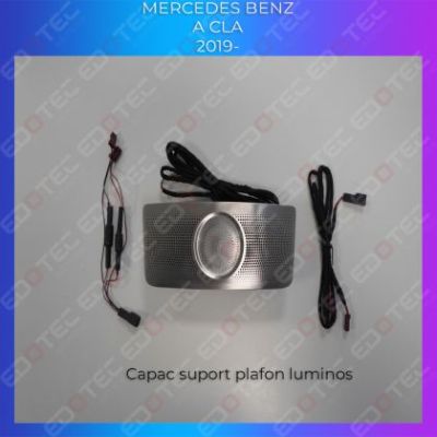 Lumini Ambientale capac suport plafon Mercedes A W177 CLA W118 control pe sistemul original sau telefon