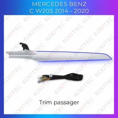 Lumini Ambientale trim pasager fata Mercedes C W205 GLC X253 control pe sistemul original sau telefon