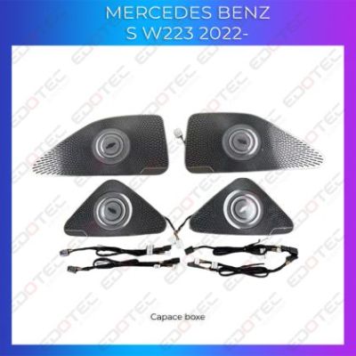 Lumini ambientale Mercedes W223-02-LONG 2022-2025 dedicat capace boxe control telefon sau sistem original