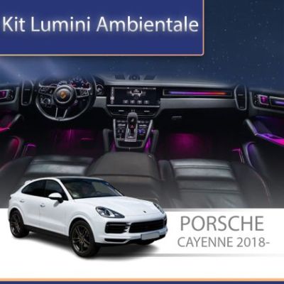 Lumini ambientale Porsche 2018-  capace iluminate pentru boxe control telefon sau sistem original