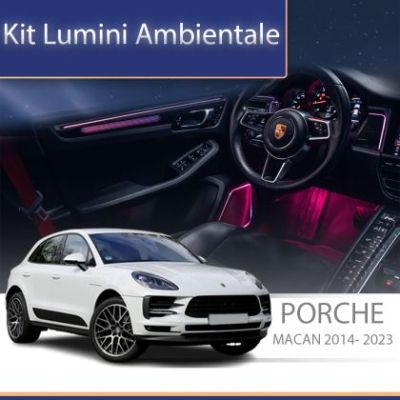 Lumini ambientale Porsche Macan 2014-2018 set complet control telefon sau sistem original