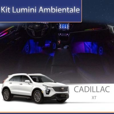 Lumini ambientale Cadillac XT5/XT6 set complet control telefon sau sistem original