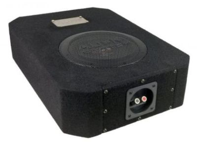 Subwoofer pasiv flat cu incinta 11L Audio System R 08 FLAT EVO DBR, 175 watts, 4 ohm, 200 mm, 8", bass reflex