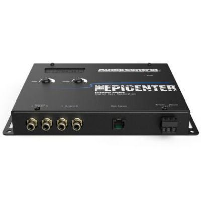 The EPICENTER Black - Procesor digital restaurare bass & Line Output Convertor 12 V AudioControl