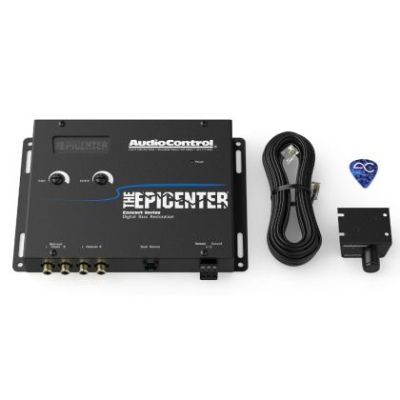 The EPICENTER Black - Procesor digital restaurare bass & Line Output Convertor 12 V AudioControl