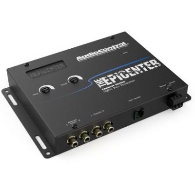 The EPICENTER Black - Procesor digital restaurare bass & Line Output Convertor 12 V AudioControl