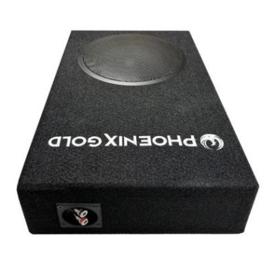 Subwoofer RESIGILAT pasiv SLIM single, difuzor 8", 200 W RMS, 400 W MAX, cu kit prindere + downfire option