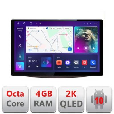 Navigatie VW Touareg 2011-2018 Quad Core Edonav ecran 13" 2K 4+32 Android Waze USB Navigatie 4G 360 Toslink Youtube Radio