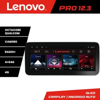 Navigatie Opel Mokka 2012-2016 K-MOKKA1 Lenovo PRO 4+64 12.3 inch qled android 4G DSP gps internet a