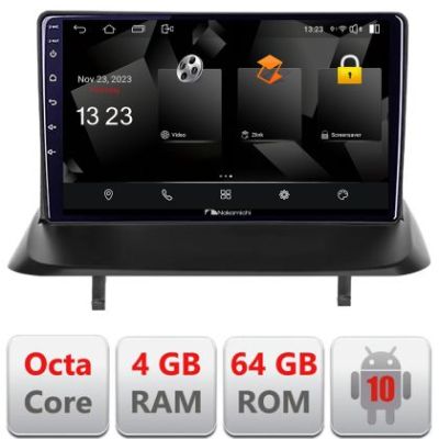Navigatie Peugeot 3008 5008 Nakamichi NAM5510 Qled Octa Core 720p 4+64 DSP 360 camera carplay android auto