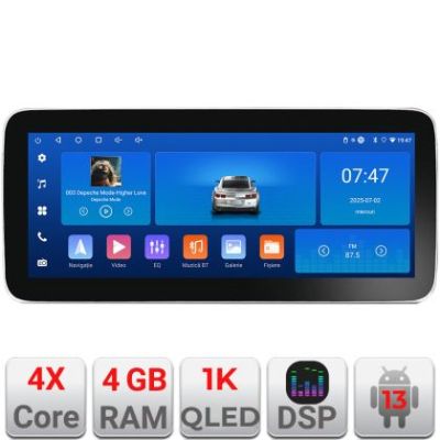 Navigatie BMW Seria 3 E90 K-095 Edotec 4+64 12.3 inch Incell 1K android Wifi 5Ghz gps internet