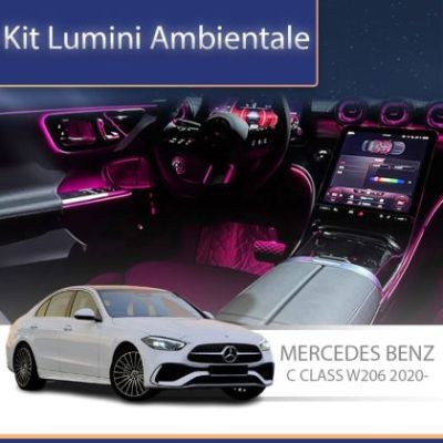 Lumini Ambientale Mercedes Benz C Class W206 2020- capace difuzoare control telefon sau sistem original